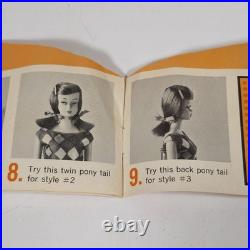 Vintage 1958 Color Magic Barbie Doll Japan with Booklet and Stand RARE