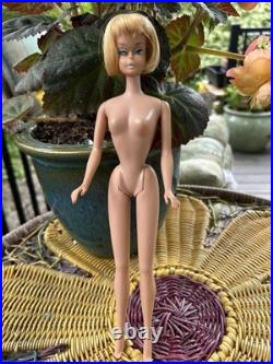 Vintage 1958 Japan Blonde American Girl Barbie Doll Very Good Condition