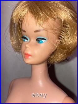 Vintage 1958 Japan Blonde American Girl Barbie Doll Very Good Condition