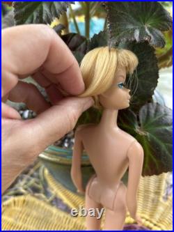 Vintage 1958 Japan Blonde American Girl Barbie Doll Very Good Condition