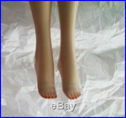 Vintage 1959 Mattel Barbie #2 Blonde Doll Auburn Japan Feet Original 59