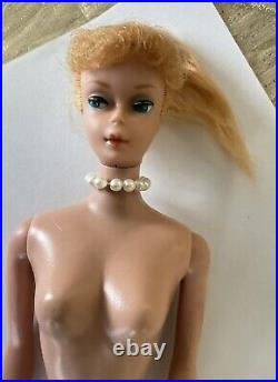 Vintage 1959 Original Japan Barbie Doll Blonde Ponytail & KEN 2023 Movie Doll