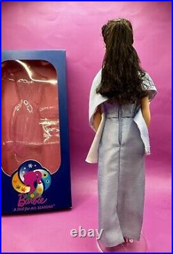 Vintage 1960 #4 Ponytail Barbie Brunette WithWinter Formal Gown, 2023 Convention