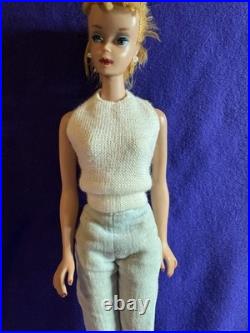 Vintage 1960 Blonde Ponytail Barbie #4 Mattel with In The Mood for Love #940
