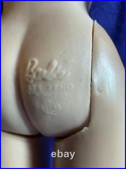 Vintage 1960 Blonde Ponytail Barbie #4 Mattel with In The Mood for Love #940