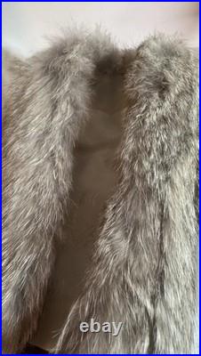 Vintage 1960 Mattel #3/4 Barbie Brunette Ponytail Blue Eyeliner Fur Coat & Dress