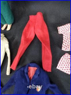 Vintage 1960 Mattel Allan Ken's Buddy Doll Japan lot with 16pc clothes