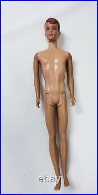 Vintage 1960 Mattel Allan Ken's Buddy Doll Japan lot with 16pc clothes