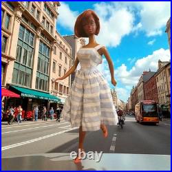 Vintage 1960 OOAK AA Barbie. Fair Hair Head On Julia Body. Japan Parts