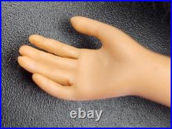 Vintage 1960's Barbie Doll Black /Brunette Mattel Japan Long Hair Bangs