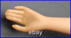 Vintage 1960's Barbie Doll Black /Brunette Mattel Japan Long Hair Bangs