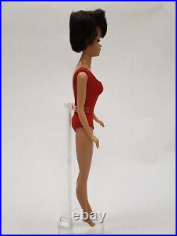 Vintage 1960's Barbie Raven Black Bubblecut Doll Midge/Barbie Body 850 Japan