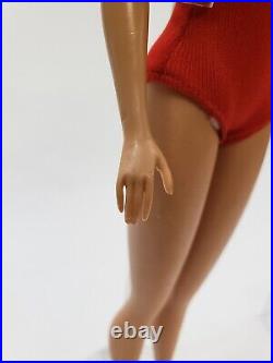 Vintage 1960's Barbie Raven Black Bubblecut Doll Midge/Barbie Body 850 Japan