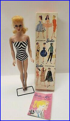 Vintage 1960's Blonde Ponytail Barbie Doll Fashion 850 Mattel Japan Read