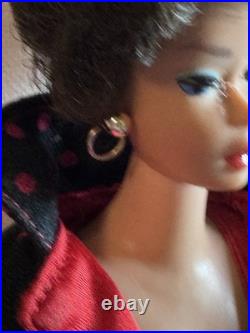 Vintage 1960's Brunette Bubble Cut Barbie Doll, Mattel Original