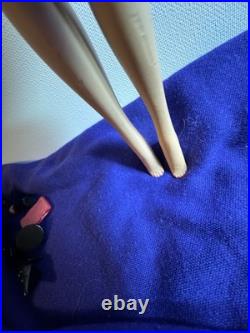 Vintage 1960's Brunette Bubble Cut Barbie Doll, Mattel Original