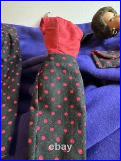 Vintage 1960's Brunette Bubble Cut Barbie Doll, Mattel Original