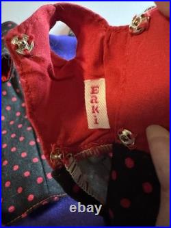 Vintage 1960's Brunette Bubble Cut Barbie Doll, Mattel Original