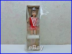 Vintage 1960's Japan Mattel Skipper Barbie Doll Og Box Stand Outfit NIB