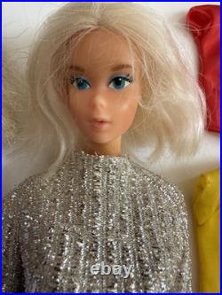 Vintage 1960s 1970s MOD Barbie Case with Dolls, Clothes, Some TLC, PLEASE READ