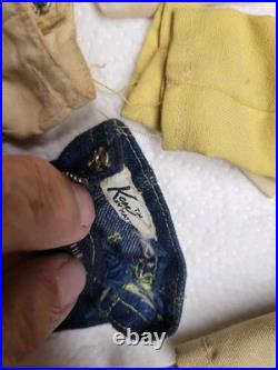 Vintage 1960s Barbie KEN DOLL With Case & Clothes LOT. NICE