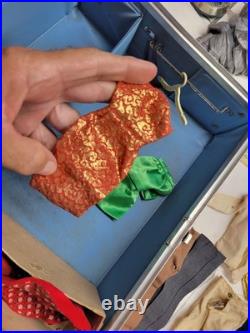 Vintage 1960s Barbie KEN DOLL With Case & Clothes LOT. NICE