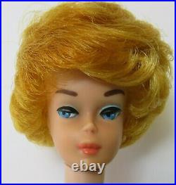 Vintage 1960s Blonde Bubble Cut Barbie Mattel 1962 850 Japan
