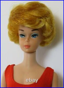 Vintage 1960s Blonde Bubble Cut Barbie Mattel 1962 850 Japan