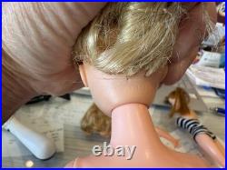 Vintage 1960s Dolls Ideal BS-12-1 Tammy, Unique, Japan, Ideal Case & Outfits