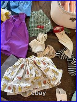 Vintage 1960s Dolls Ideal BS-12-1 Tammy, Unique, Japan, Ideal Case & Outfits