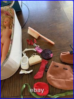 Vintage 1960s Dolls Ideal BS-12-1 Tammy, Unique, Japan, Ideal Case & Outfits