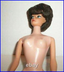Vintage 1960s Ginger American Girl Face Bubblecut Barbie Doll In Swimsuit