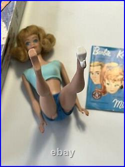 Vintage 1960s Mattel Barbie Blonde Midge Clothes & Book! New JAPAN Beautiful