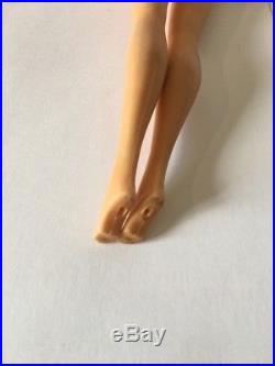Vintage 1960s Mattel Barbie Blonde TNT Twist N Turn Doll Japan Rooted Lashes