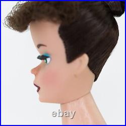 Vintage 1960s Mattel Barbie Ponytail Brunette #5 Restored OOAK Repaint Holiday