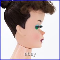 Vintage 1960s Mattel Barbie Ponytail Brunette #5 Restored OOAK Repaint Holiday