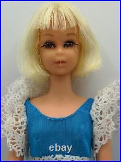 Vintage 1960s Mattel Hair Happenins Francie WithDress, Shoes, Hair Pieces