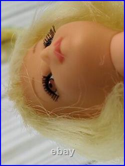Vintage 1960s Mattel Hair Happenins Francie WithDress, Shoes, Hair Pieces