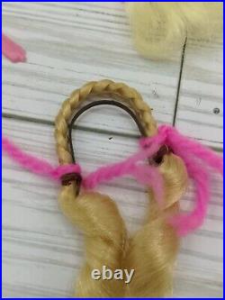 Vintage 1960s Mattel Hair Happenins Francie WithDress, Shoes, Hair Pieces