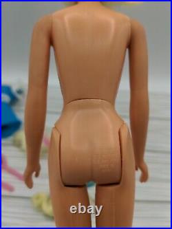 Vintage 1960s Mattel Hair Happenins Francie WithDress, Shoes, Hair Pieces