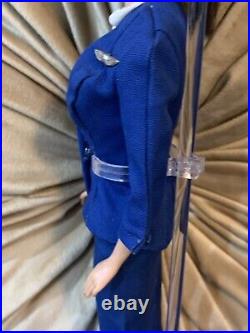 Vintage 1960s Ponytail Barbie Doll in #984 American Airline Stewardess Outfit
