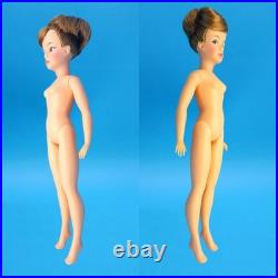 Vintage 1960s Tammy's Mom Dolls W-13-L Ideal Toy Corp Lt Brown & Dark Brown Set
