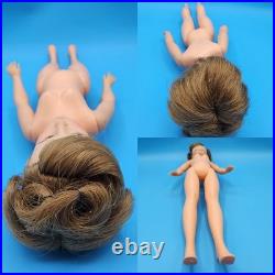 Vintage 1960s Tammy's Mom Dolls W-13-L Ideal Toy Corp Lt Brown & Dark Brown Set