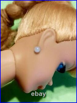 Vintage 1961 #5 Blonde Ponytail Barbie Doll #850 MATTEL COLLECTIBLE G-VG USED