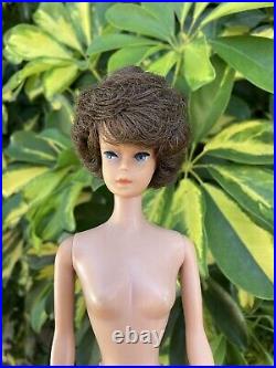 Vintage 1961 #850 Brunette Bubble Cut Barbie Doll Sears Exclusive JAPAN #4