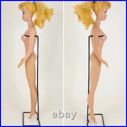 Vintage 1961 Barbie #5 Blonde Ponytail Number 5 Swimsuit with Accessories More