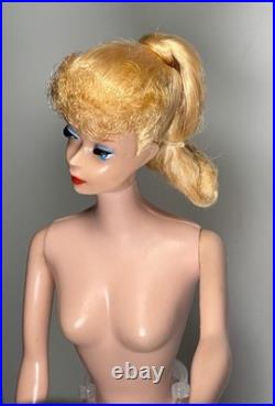Vintage 1961 Blonde Ponytail Barbie #5 in Evening Splendor! Museum Quality Vintage 1961 Blonde Ponytail Barbie #5 in Evening Splendor! Museum Quality