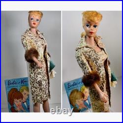 Vintage 1961 Blonde Ponytail Barbie #5 in Evening Splendor! Museum Quality Vintage 1961 Blonde Ponytail Barbie #5 in Evening Splendor! Museum Quality