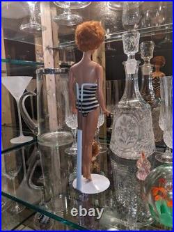 Vintage 1961 Bubble Cut Barbie Doll #850 Titan Red Hair Mattel