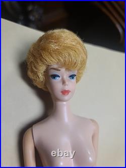 Vintage 1961 Golden Blonde Bubble Cut Barbie Fashion Model 850 Mattel Japan Vintage 1961 Golden Blonde Bubble Cut Barbie Fashion Model 850 Mattel Japan